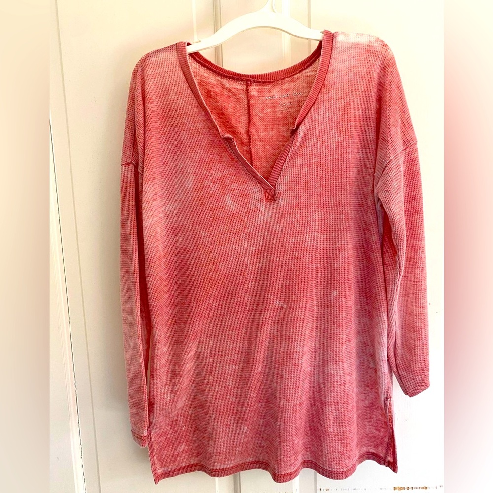 Women’s pink long sleeve t shirt